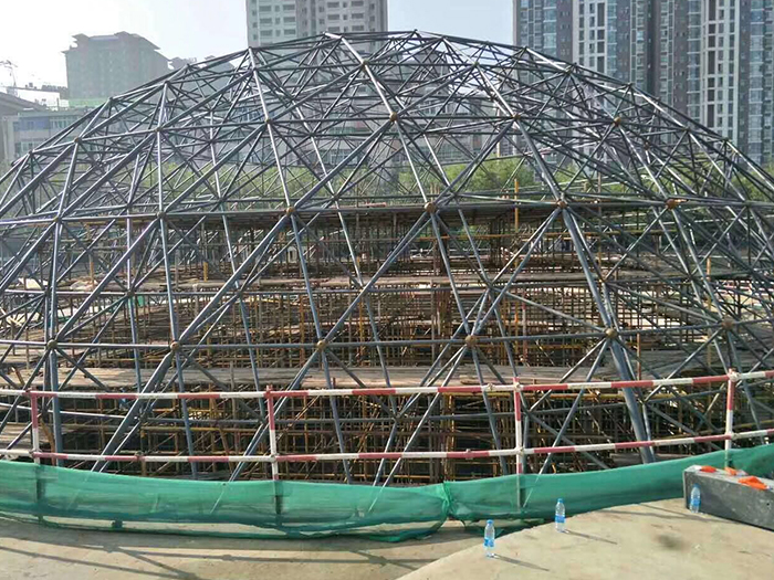 湘西球形网架钢结构施工