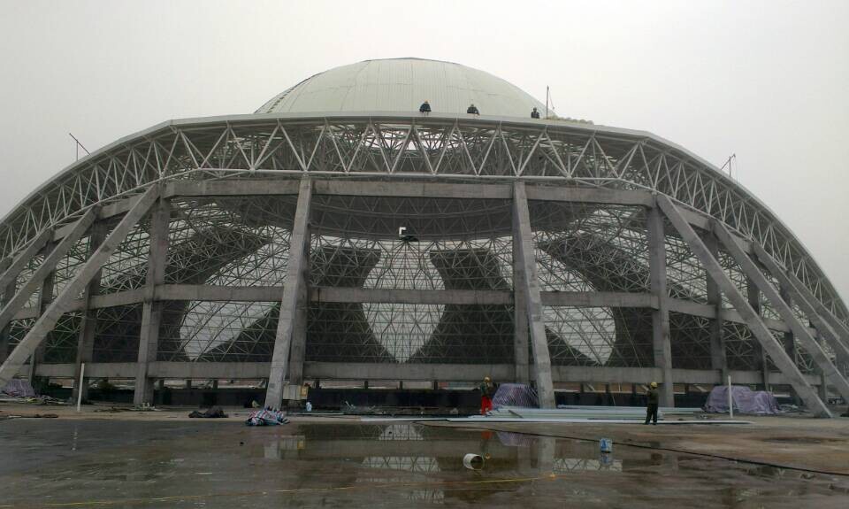 湘西温泉馆网架工程